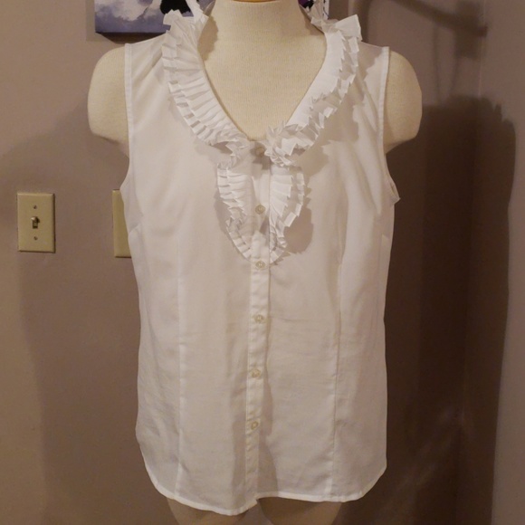 The Limited Tops - THE LIMITED ruffle top size L